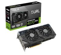 ASUS Dual GeForce RTX 4070 Super OC Edition - Tarjeta gráfica (PCIe 4.0, 12 GB GDDR6X, DLSS 3, HDMI 2.1, DisplayPort 1.4a, diseño de 2,56 Ranuras, Ventilador Axial-Tech, tecnología 0dB, Auto-Extreme)