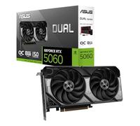ASUS Dual GeForce RTX 5060 - Tarjeta de Video de 8 GB GDDR7 OC Edition DUAL-RTX5060-O8G