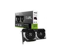 ASUS Dual GeForce RTX 5070 12 GB GDDR7 OC Edition Tarjeta gráfica (PCIe 5.0, DLSS 4, HDMI 2.1b, DisplayPort 2.1b, diseño Compacto con Doble Ventilador, Ventilador Axial-Tech, tecnología 0dB)