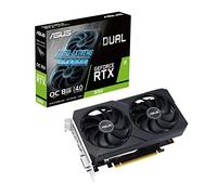 ASUS Dual NVIDIA GeForce RTX 3050 V2 OC Edition Tarjeta gráfica Gaming (PCIe 4.0, 8 GB de Memoria GDDR6, HDMI 2.1, DisplayPort 1.4a, DVI-D, diseño de 2 Ranuras, Axial-Tech, tecnología 0dB)