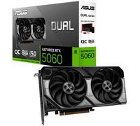 ASUS Dual GeForce RTX 5060 OC Edition 8GB GDDR7 Reflex 2 RTX AI DLSS4