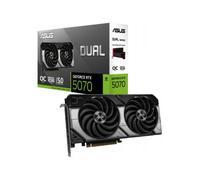 ASUS Dual GeForce RTX 5070 12 GB GDDR7 OC Edition Tarjeta gráfica (PCIe 5.0, DLSS 4, HDMI 2.1b, DisplayPort 2.1b, diseño Compacto con Doble Ventilador, Ventilador Axial-Tech, tecnología 0dB)