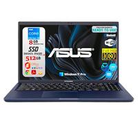 ASUS ExpertBook B1 (B1502), pantalla portátil de 15,6 pulgadas Full HD, CPU Intel Core i3-12th, 8 GB de RAM DDR4, 512 GB NVMe SSD, Windows 11 Pro, Office 2021 Pro Plus - Portátil listo para usar