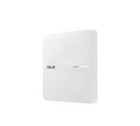 ASUS ExpertWiFi EBA63 AX3000 Dual-Band WiFi 6 (802.11ax) PoE, compatible con hasta 5 SSID y VLAN, red autodefinida, compatible con PoE y PoE+, aplicación de administración fácil, compatible con AiMesh