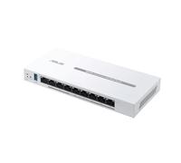 ASUS ExpertWiFi EBG19P Gigabit PoE+ VPN enrutador con Cable, 8 Puertos PoE+, 123 W, hasta 3 Puertos Ethernet WAN + 1 USB WAN, Ap, Seguridad de Red de Grado Comercial, aplicación WiFi