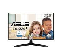 ASUS Eye Care VY249HE - Monitor de 23.8" (Full HD, IPS, 75 Hz, 1ms MPRT, FreeSync, Eye Care Plus, Aumento de Color, Filtro de luz Azul, antiparpadeo, Tratamiento Antibacteriano) Negro