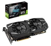 ASUS GeForce RTX 2060 6G GDDR6 Dual-Fan Edition VR Ready HDMI DP 1.4 DVI Tarjeta gráfica (DUAL-RTX-2060-6G)