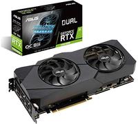 ASUS GeForce RTX 2080 Super Overclocked 8G GDDR6 Dual Fan EVO V2 Edition VR Ready HDMI DisplayPort 1.4 Tarjeta gráfica (DUAL-RTX2080S-O8G-EVO-V2)