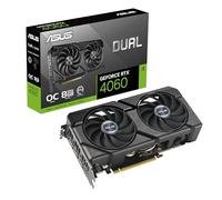 ASUS GeForce RTX 4060 Dual EVO 8G OC Tarjeta gráfica para Juegos - 2535 MHz Boost Clock, GDDR6X, PCIe Gen 4, DLSS 3, 3X DP v 1.4a, HDMI 2.1a (soporta 4K y 8K HDR)
