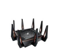 ASUS GT-AX11000 ROG Rapture - Router Gaming Tri-Banda AX11000 Gigabit (Triple VLAN, Compatible PS5, Aura RGB, 2.5G Gaming Port, AiProtection Pro, Adaptive QoS, Soporte Ai-Mesh)