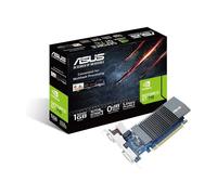 ASUS GT710-SL-1GD5 Tarjeta gráfica GeForce GT 710 con refrigeración eficiente de 0 dB, negra
