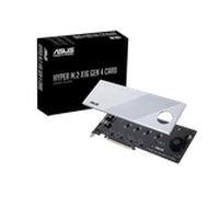 Asus Hyper M.2 4x16 Gen4 NVMe | Controladora RAID-on-CPU para 4 x M.2 NVMe PCIe