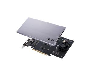 Asus hyper m.2 x16 gen 4 (pcie 4.0/3.0) - hasta cuatro dispositivos m.