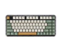 ASUS Jelly75 KD201 - Teclado inalámbrico, mecánico, 2,4 GHz, Bluetooth y USB, 4 mm, retroiluminación ajustable, conecta hasta 5 dispositivos al mismo tiempo | Orange Meadow