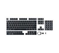 ASUS Juego de Teclas ROG PBT Doubleshot para interruptores óptico-mecánicos ROG RX (Resistente Material PBT, Tacto Durabilidad, Moldeado por Doble Disparo) Negro