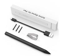 ASUS - Lápiz Capacitivo para Transformer/Vivobook Flip/Notebook con Pantalla táctil y Tableta, Recargable, sensibilidad a la presión 4096, protocolo Microsoft MPP, Negro