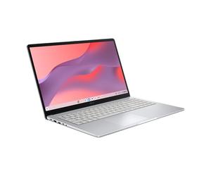 ASUS Laptop Chromebook CX15, pantalla antirreflejos FHD de 15.6 pulgadas, procesador Intel® N50, almacenamiento de 128 GB, 8 GB de RAM, ChromeOS, gris puro, CX1505CTA-AS88F-PG