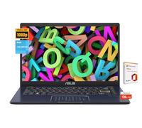 ASUS Laptop empresarial 2024, pantalla FHD de 14 pulgadas, Intel Celeron N4500, 4 GB de RAM, 64 GB eMMC + tarjeta SD de 128 GB, gráficos Intel Iris Xe, Wi-Fi 6E, Windows 11