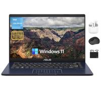 ASUS Laptop portátil FHD de 14 pulgadas 2024 Flagship, procesador Intel Celeron N4500 de doble núcleo, 4 GB de RAM, 128 GB de almacenamiento (64 GB eMMC + 64 GB SD), WiFi, cámara web 720P, batería de