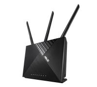 ASUS RT-BE86U router inalámbrico 10 Gigabit Ethernet Doble banda (2,4 GHz / 5 GHz) Negro