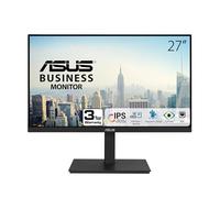 ASUS Monitor de acoplamiento de 27 pulgadas 1080P (VA27ECPSN) - Full HD, IPS, 75Hz, sincronización adaptativa, altavoces, cuidado ocular, luz azul baja, sin parpadeo, RJ45, USB-C,