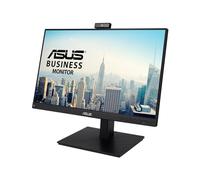 ASUS Monitor de videoconferencia 1080P de 23 pulgadas (BE24EQSK) - Full HD, IPS, cámara web integrada ajustable de 2 MP, micrófono AI, altavoz, cuidado de los ojos, DisplayPort, HDMI, montaje en pared