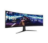 ASUS Monitor Gaming Ultrapanorámico (3840 X 1080P, 144 Hz, Freesync 2 HDR, Displayhdr 400, Dci-P3. 90 por ciento, Shadow Boost), Negro, 49