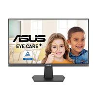 ASUS Monitor sin marco de 24 pulgadas - 60.5 cm visible, IPS, Full HD, 100Hz, 1080P, 1ms, sincronización adaptativa, para trabajar y jugar, sin parpadeo, HDMI, montaje VESA, inclinación - VA24EHF