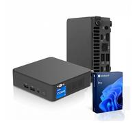 ASUS NUC 13 Pro Mini Desktop, Intel 12-Core i7-1360P, 16GB RAM, 512GB SSD, Wi-Fi 6E, compatible con 4 pantallas 4K, Thunderbolt 4, HDMI, Bluetooth, Windows 11 Pro, negro, PC para hogar/negocios/juegos