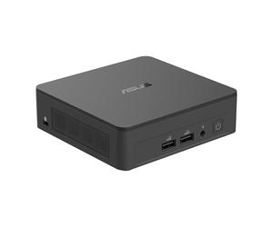 ASUS NUC 13 Pro Slim Kit RNUC13ANKI70003 - Barebone - Mini PC - 1 x Core i7 1360P - RAM 0 GB - Tarjeta gráfica Intel Iris Xe - 1GbE, 2.5GbE, Bluetooth 5.2, Wi-Fi 6E - Negro