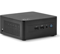 ASUS NUC 13 Pro Tall Mini PC de escritorio, Intel Core i5-13420H (4.6GHz), 12GB RAM, 1TB HDD, 128GB SSD, diseño ultra silencioso, pantalla cuádruple 4K, USB, HDMI, Thunderbolt, Wi-Fi 6E, Bluetooth, RJ
