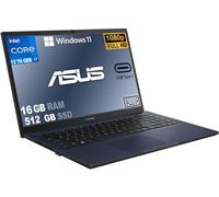 ASUS - Ordenador portátil i7 LED 15.6 FHD, PC 10 Core i7-1335U, 16 GB RAM, 512 GB M.2 NVMe SSD, Wi-Fi, 4 USB, BT, Windows 11 Pro, Office 2021, listo para usar