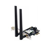 ASUS BE6500 - Adaptador WiFi 7 PCI-E tribanda (802.11be Bluetooth 5.4, Seguridad de Red WPA3, OFDMA y MU-MIMO, Multi-Link Operation)