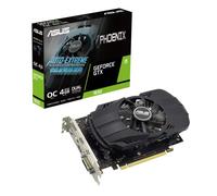 ASUS Phoenix NVIDIA GeForce GTX 1650 OC Edition - Tarjeta gráfica para juegos (PCIe 3.0, memoria GDDR6 de 4 GB, HDMI 2.0, DisplayPort 1.4a, DVI-D, rodamientos de ventilador de doble bola, autoextremo)