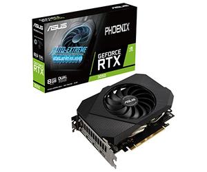 ASUS Phoenix NVIDIA GeForce RTX 3050 - Tarjeta Gráfica Gaming (PCIe 4.0, 8GB GDDR6, HDMI 2.1, DisplayPort 1.4a, Ventiladores Axial-Tech, Placa de Protección, Auto-Extreme)