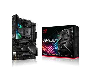 ASUS Placa Base ROG Strix X570-F Gaming ATX con PCIe 4.0, iluminación Aura Sync, Intel Gigabit Ethernet, Dual M.2 con disipadores de Calor, SATA 6GB/S y USB 3.2 Gen 2