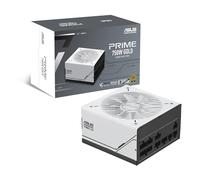 ASUS Prime 750W Gold (750 W, Compatible con ATX 3.0, Fuente de alimentación Totalmente Modular, Certificado 80+ Gold, rodamientos de Bolas duales, Dos Opciones de Color en uno)