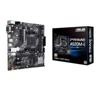 ASUS Prime A520M-E/CSM AMD A520 Emplacement AM4 Micro ATX | Ryzen - Enchufe AM4, doble canal, M.2, 4 SATA 6Gb/s, Ethernet Realtek 1Gb, HDMI, DVI, D-Sub, PCIe 3.0, USB 3.2, Windows 10