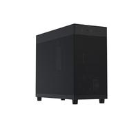 ASUS Prime AP303 Black Edition - Carcasa para PC ATX de 44 litros, Soporte de GPU para hasta 360 mm de Longitud con Soporte Estructural, Soporte de radiador de 360 mm, Fuente de alimentación ATX de