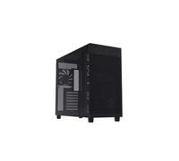 ASUS Prime AP303 - Chasis ATX con Panel de Vidrio Templado (Compatible con GPU de 360mm, Compatible con radiadores de 360mm, Soporte para gráfica, USB Tipo-C, Cabezal E/S Frontal unificado) - Negro