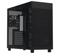 ASUS Prime AP303 - Chasis ATX con Panel de Vidrio Templado (Compatible con GPU de 360mm, Compatible con radiadores de 360mm, Soporte para gráfica, USB Tipo-C, Cabezal E/S Frontal unificado) - Negro