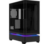ASUS Prime AP304 - Caja para PC ATX parnoramica Curvada, 4 Ventiladores preinstalados, ARGB