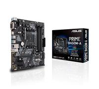 ASUS PRIME B450M-A - Placa base AMD AM4 mATX con conector Aura Sync RGB, DDR4 3200 MHz, M.2, HDMI 2.0b, SATA 6 Gbps y USB 3.1 Gen. 2, soporta Ryzen 3000