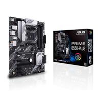 ASUS Prime B550-PLUS AMD AM4 (Placa Base Ryzen ATX de 3ª generación (PCIe 4.0, Memoria ECC, 1 GB LAN, HDMI 2.1, DisPlayPort 1.2 (4K @60HZ), Cabezal RGB direccionable Gen 2 y sincronización Aura)