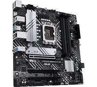 ASUS Prime B660M-A D4 LGA 1700 (Intel 12ª generación) mATX Placa Base (PCIe 4.0, DDR4,2xM.2 Ranuras, 1 GB LAN, DP, 2 x HDMI, USB Trasero 3.2 Gen 2, USB Frontal 3.2 Gen 1 Type-C, Aura Sync)