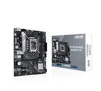 ASUS Prime B660M-K D4 - Placa Base mATX Intel B660 LGA 1700 (PCIe 4.0, Dos M.2, RAM DDR4, Realtek 1Gb Ethernet, HDMI, D-Sub, USB 3.2 Gen. 1 Frontal, ASUS Lighting Control)