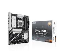 ASUS Prime B850-PLUS-CSM - Placa Base AMD ATX, 8+2+1 Fases de alimentación, Ranura DDR5, PCIe 5.0, 3 Ranuras M.2, Wi-Fi 6E, Ethernet Realtek 2.5 GB, DisplayPort, HDMI, USB-A y USB-C de 10 Gbps, Aura