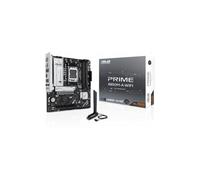 ASUS Prime B850M-A WiFi, Placa Base AMD mATX, Ranura DDR5, PCIe 5.0 Ready, 3 Ranuras M.2, Wi-Fi 6E, Ethernet Realtek 2.5 GB, DisplayPort, HDMI, USB-C Frontal de 5 Gbps, BIOS Flashback, Aura Sync