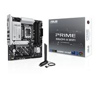 ASUS Prime B860M-A WiFi, Placa Base Intel mATX, 7+1+1+1 80A etapas de alimentación DrMOS, DDR5, PCIe 5.0, 2 Ranuras M.2, Wi-Fi 6E, Realtek 2.5Gb Ethernet, Doble DisplayPort, HDMI, USB Tipo-C