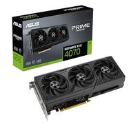 ASUS Prime GeForce RTX™ 4070 - Tarjeta gráfica (12 GB, GDDR6X, PCIe® 4.0, 12 GB GDDR6X, DLSS 3, HDMI 2.1a, DisplayPort™ 1.4a)